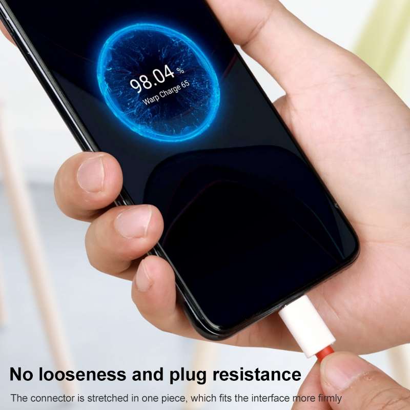 65W Warp Flash Charging Mobile Phone Adapter, Style:65W Charger+1m Fast Charging Cable