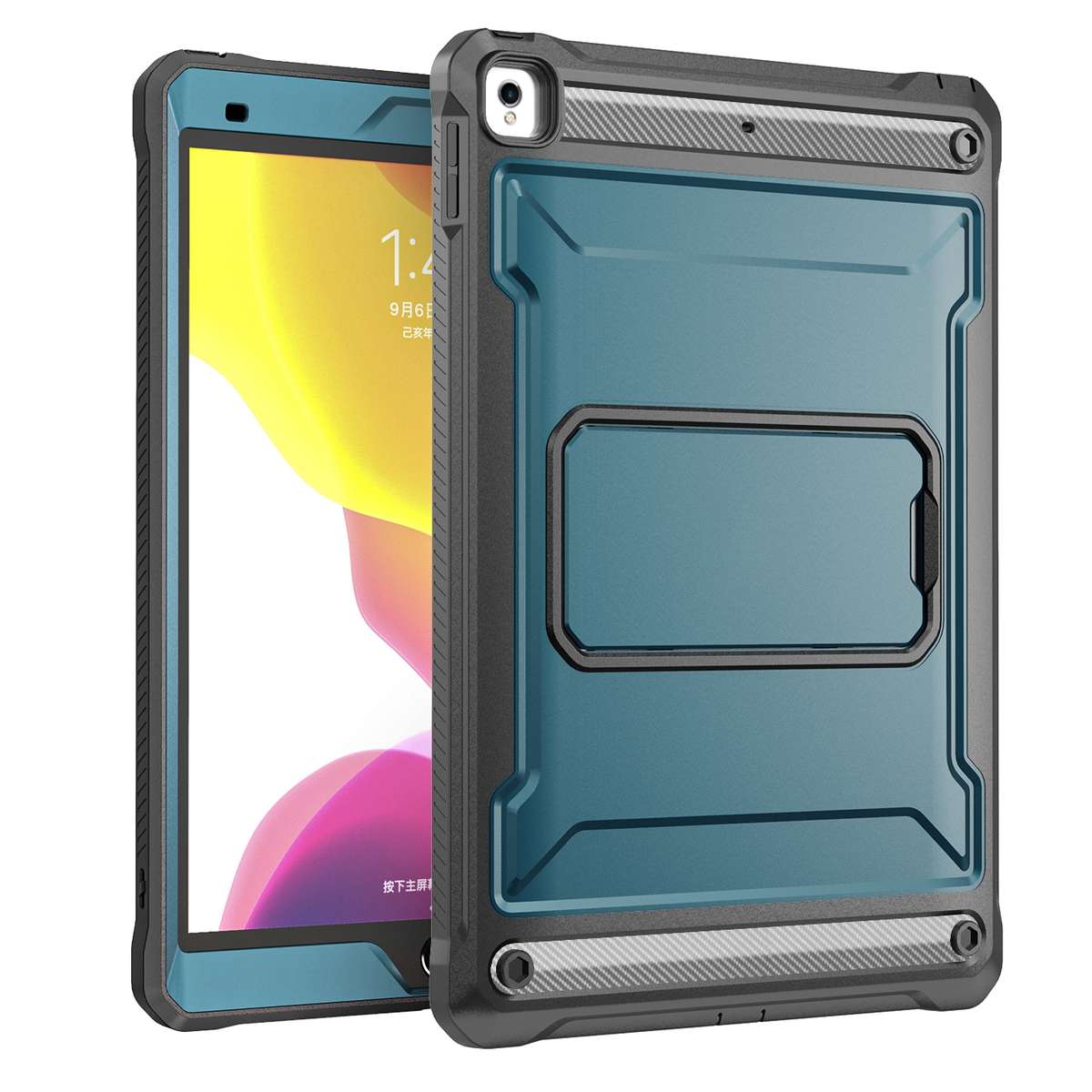 For iPad 10.5 2020 / Air 2019 Explorer Tablet Protective Case with Screen Protector(Sapphire)
