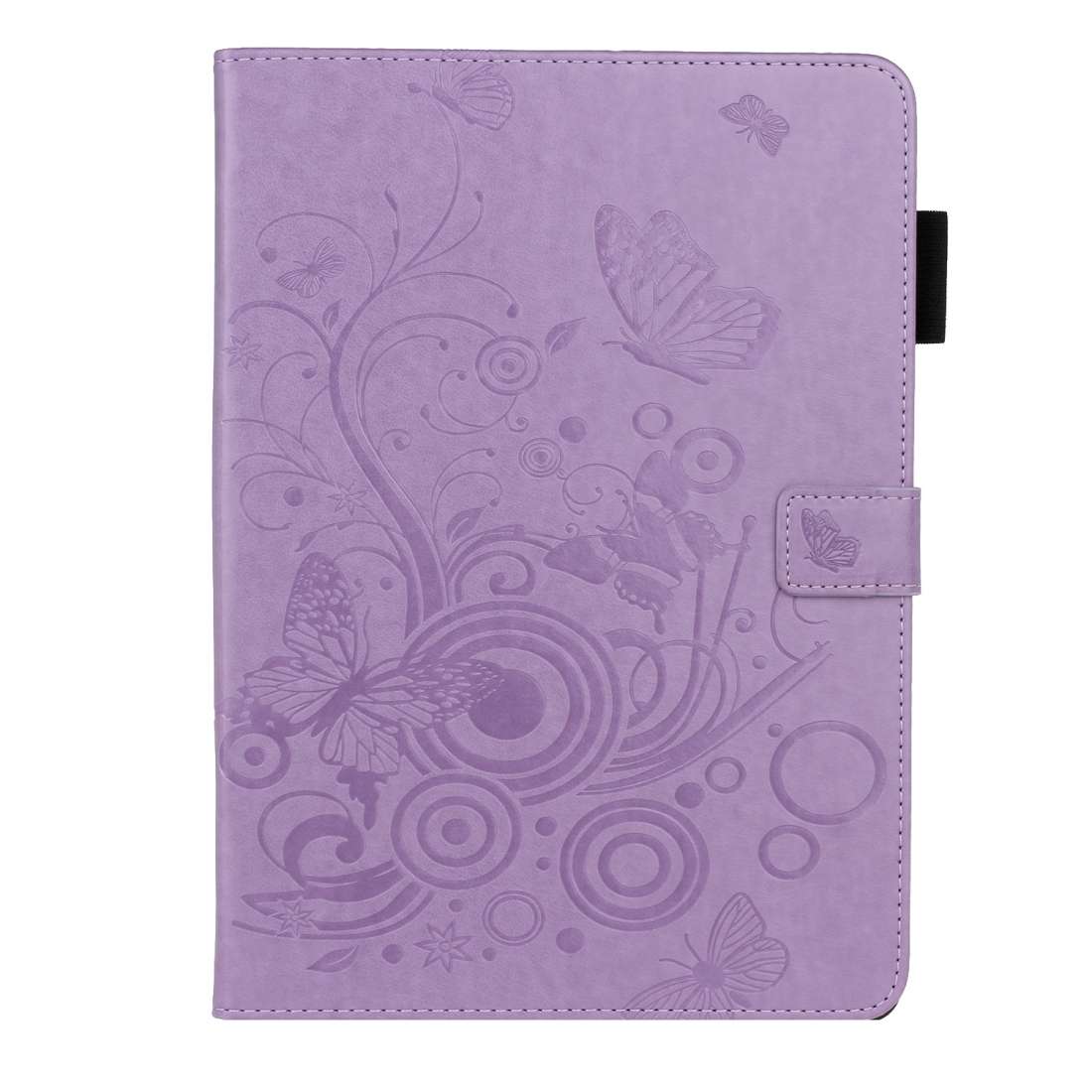 For iPad Pro 11 (2020) Butterflies Embossing Pattern Horizontal Flip Leather Tablet C ... (Purple)