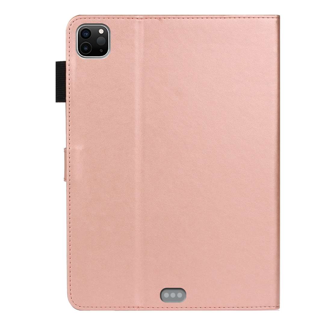 For iPad Pro 11 (2020) Butterflies Embossing Pattern Horizontal Flip Leather Table ... (Rose Gold)