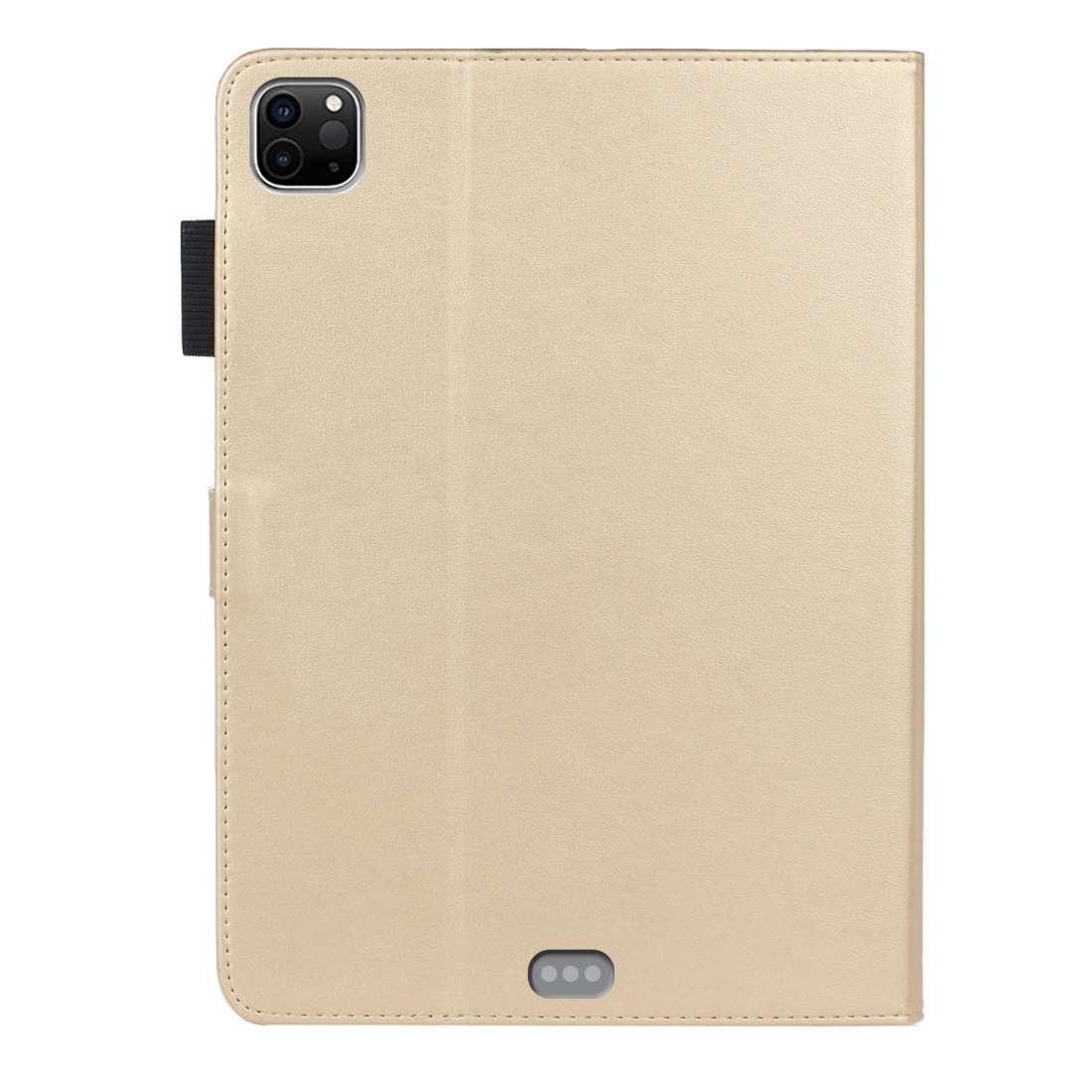 For iPad Pro 11 (2020) Butterflies Embossing Pattern Horizontal Flip Leather Tablet Cas ... (Gold)