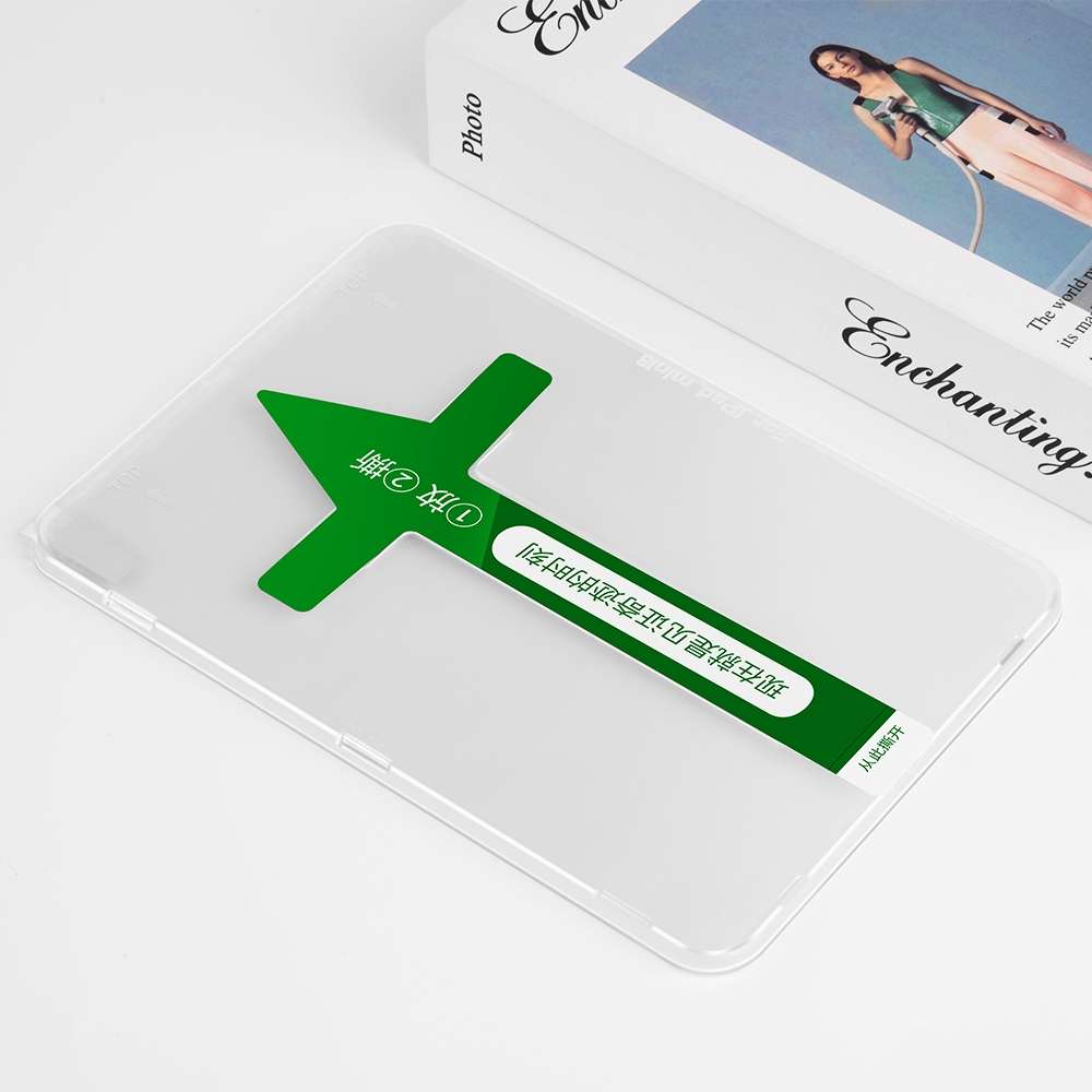 For iPad Pro 12.9 2022 / 2021 / 2020 / 2018 0.3mm Easy Install Green Light Eye-Protection Tempered
