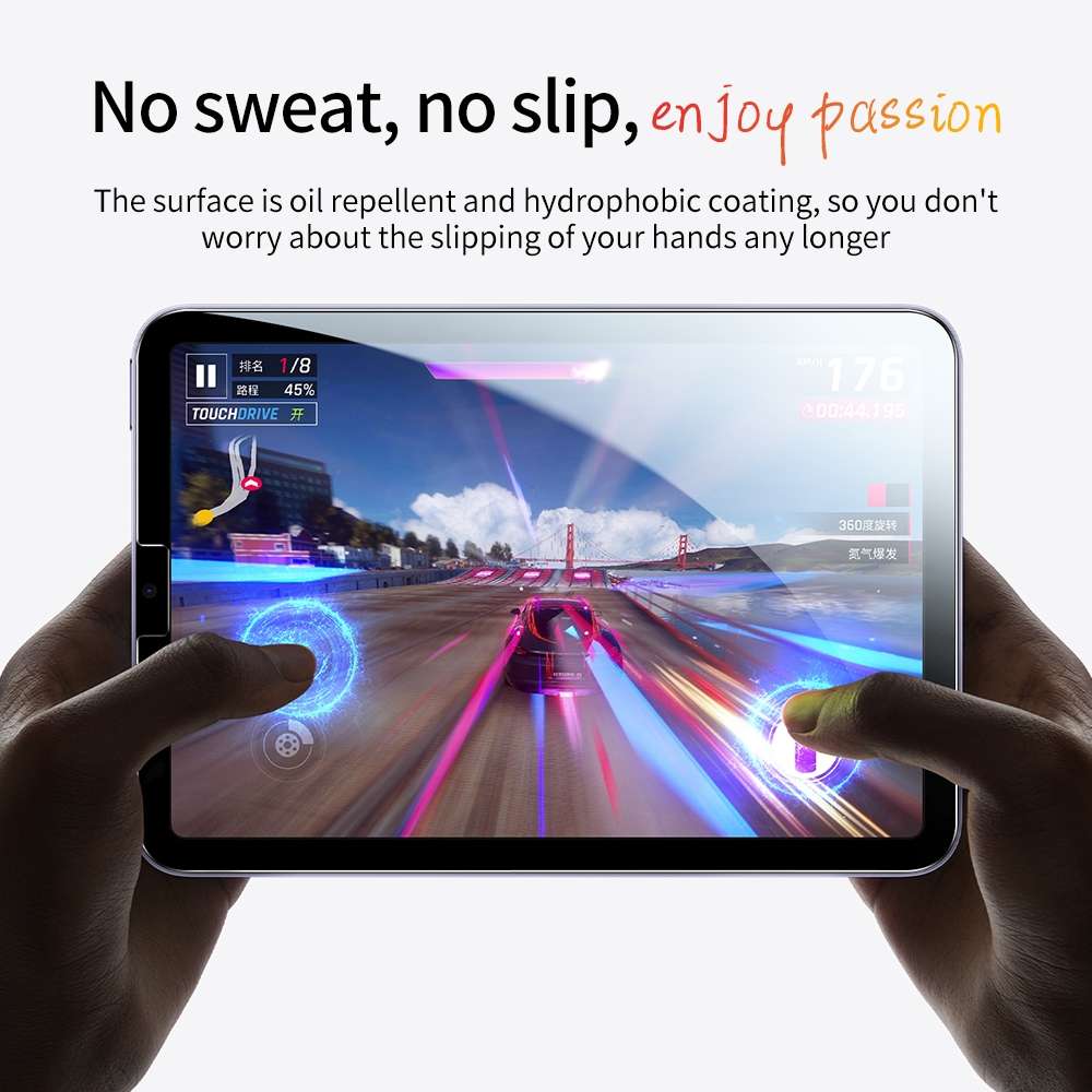 For iPad Pro 12.9 2022 / 2021 / 2020 / 2018 0.3mm Easy Install Green Light Eye-Protection Tempered