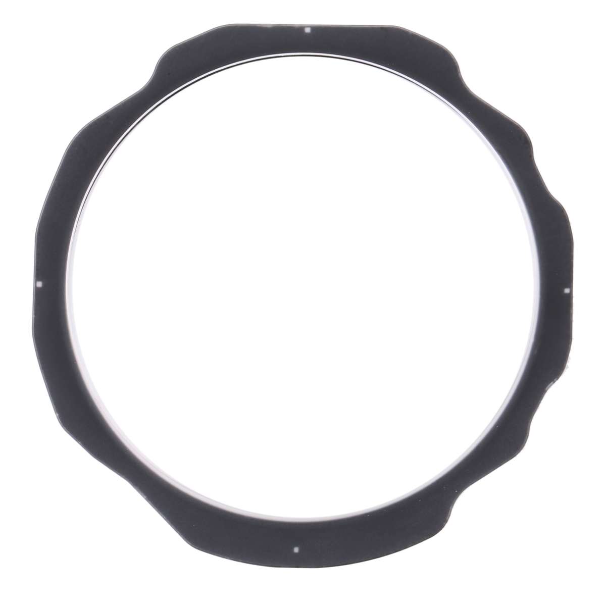For Samsung Galaxy Watch3 45mm SM-R840 / R845 Original Front Screen Outer Glass Lens(Black)