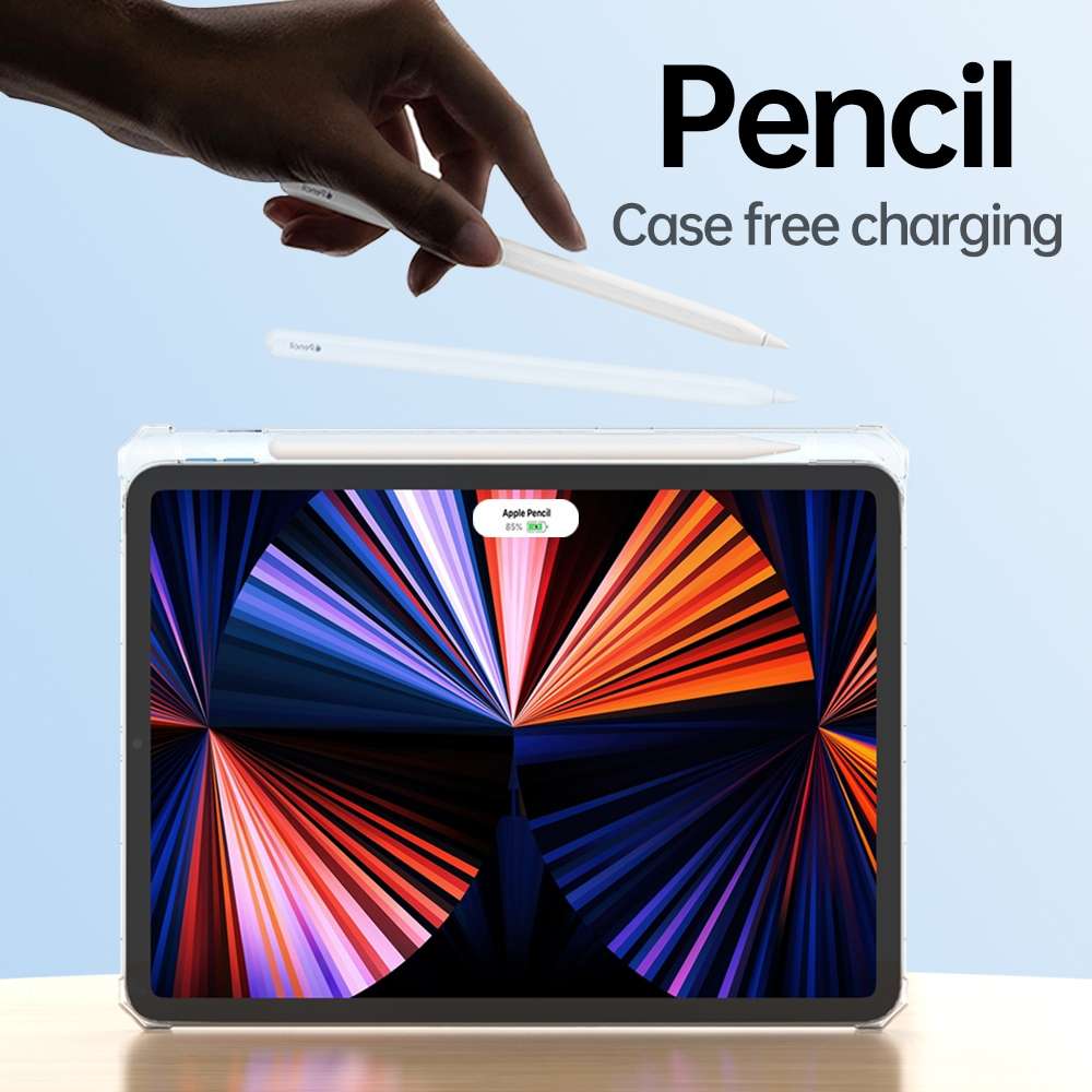 For iPad Pro 11 inch TPU + PC Airbag Full Coverage Shockproof Protective Tablet ... (Transparent)