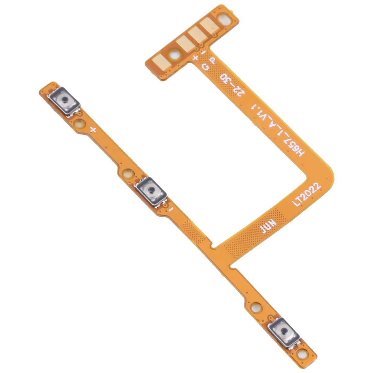 For Infinix Hot 10 X682B X682C OEM Power Button & Volume Button Flex Cable
