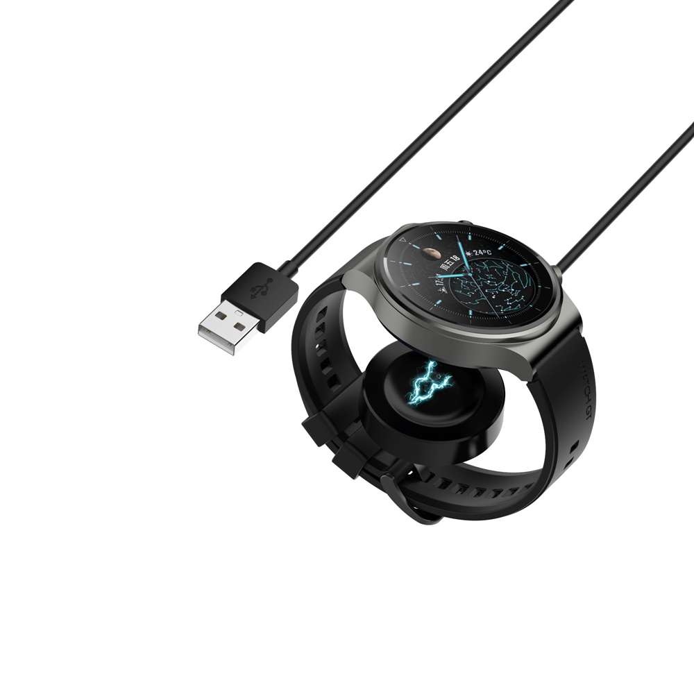 For Huawei Watch Buds Smart Watch One-piece Charging Cable, Length:1m(Black)