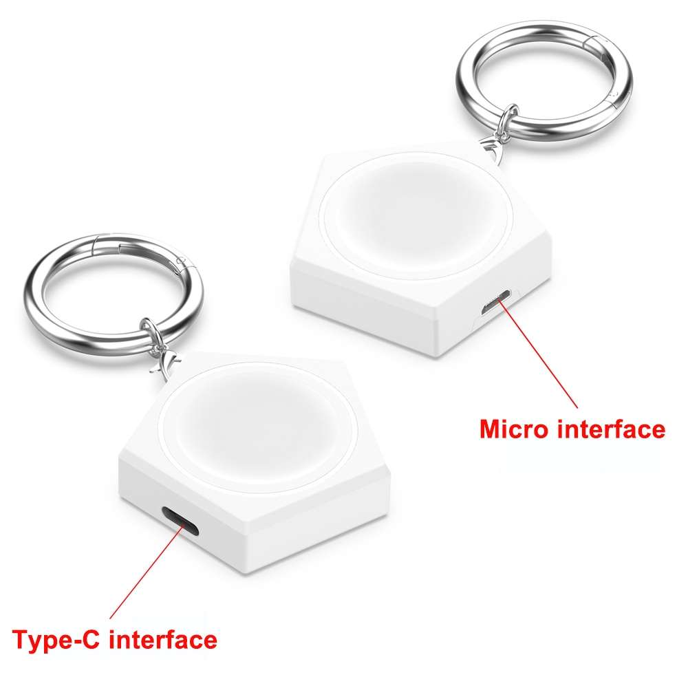For Huawei Watch Buds Type-C Portable Universal Smart Watch Charger(White)