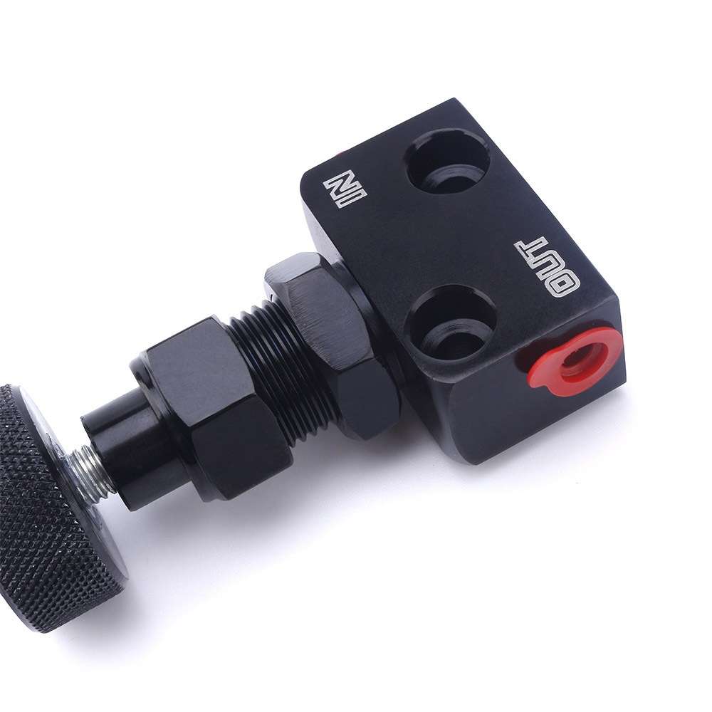 Car Brake Bias Proportioning Valve Pressure Regulator(Black)