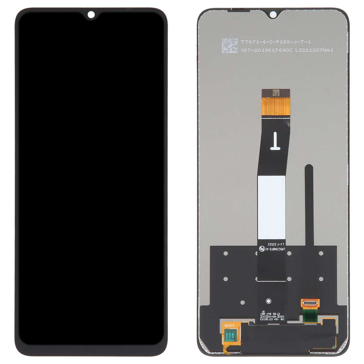 IPS Original LCD Screen For Xiaomi Redmi 12C with Digitizer Full Assembly