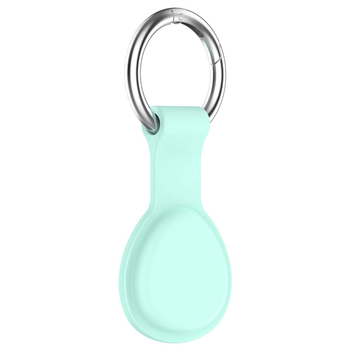 For AirTag 2nd Gen / AirTag 1st Gen Shockproof Anti-scratch Silicone Protective Case(Teal)
