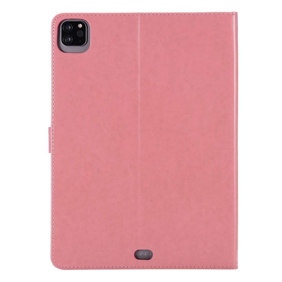 For iPad Pro 11 (2020) Pressed Printing Woman and Cat Pattern Horizontal Flip Leather T ... (Pink)