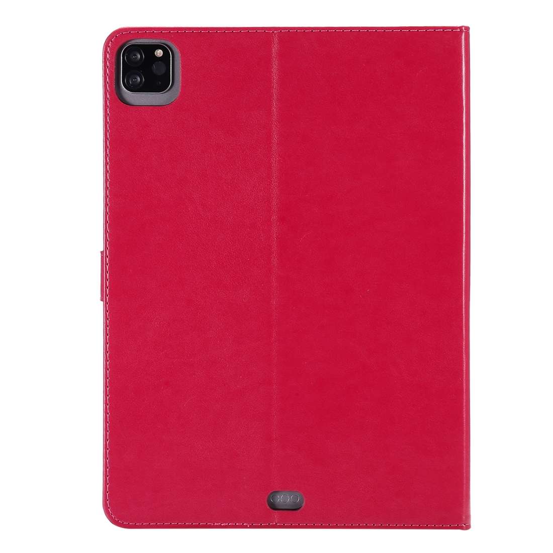 For iPad Pro 11 (2020) Pressed Printing Woman and Cat Pattern Horizontal Flip Leather Ta ... (Red)