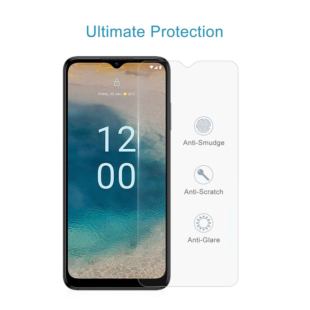 For Nokia G22 / C32 10 PCS 0.26mm 9H 2.5D Tempered Glass Film