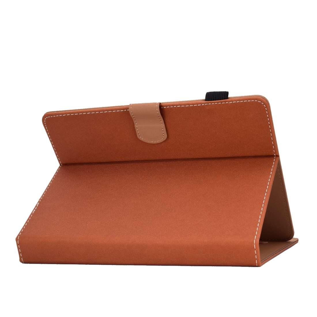 For 7 inch Solid Color Tablet PC Universal Magnetic Horizontal Flip Leather Case with ... (Brown)