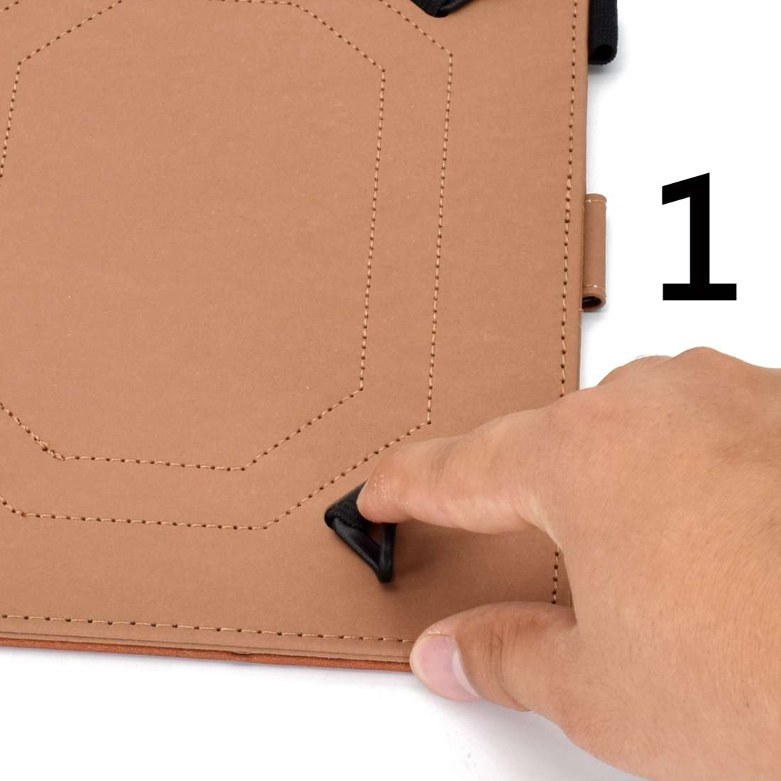 For 7 inch Solid Color Tablet PC Universal Magnetic Horizontal Flip Leather Case with C ... (Blue)