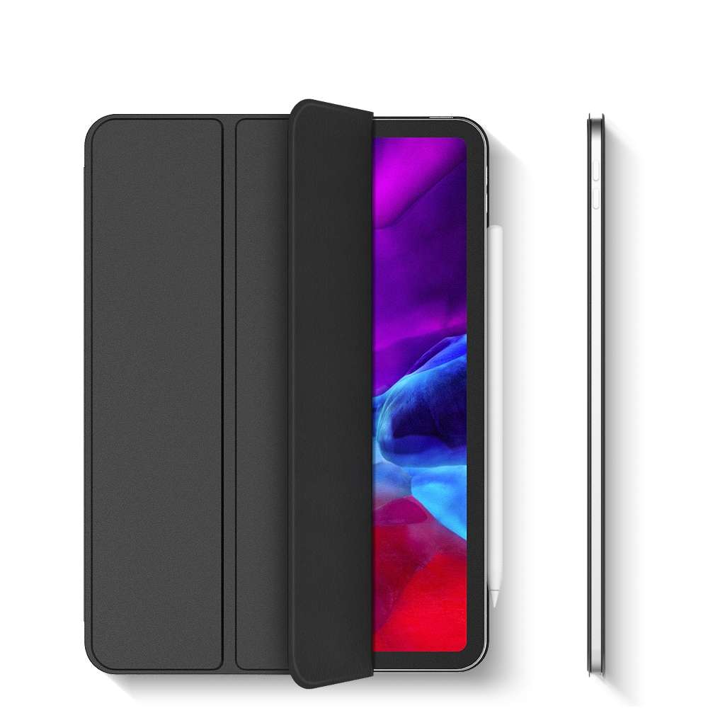 For iPad Pro 11 (2020) Horizontal Flip Ultra-thin Double-sided Clip Magnetic PU Leathe ... (Black)
