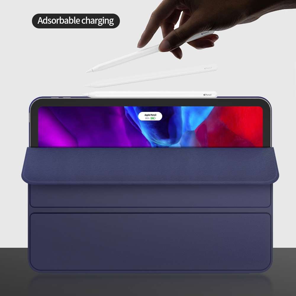 For iPad Pro 11 (2020) Horizontal Flip Ultra-thin Double-sided Clip Magnetic PU Leather ... (Red)