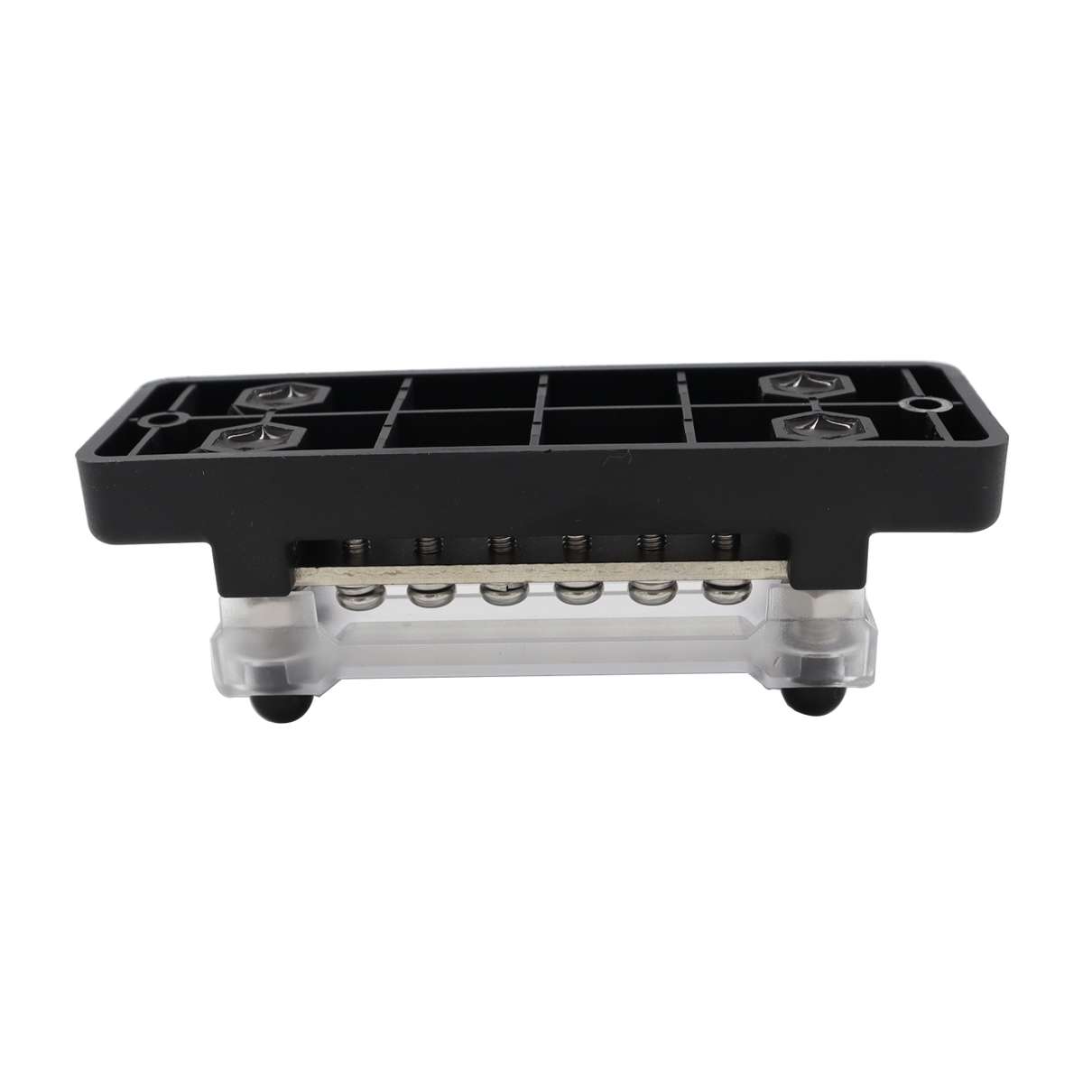 CP-3023-01 150A 12-48V RV Yacht Double-row 6-way Busbar(Black)