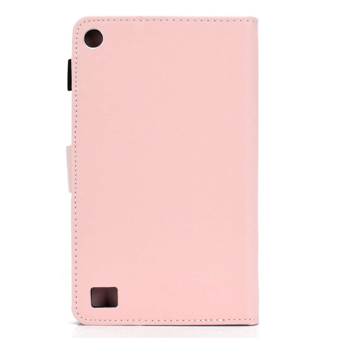 For Kindle Fire 7(2015/2017/2019) Solid Color Tablet PC Universal Magnetic Horizontal F ... (Pink)
