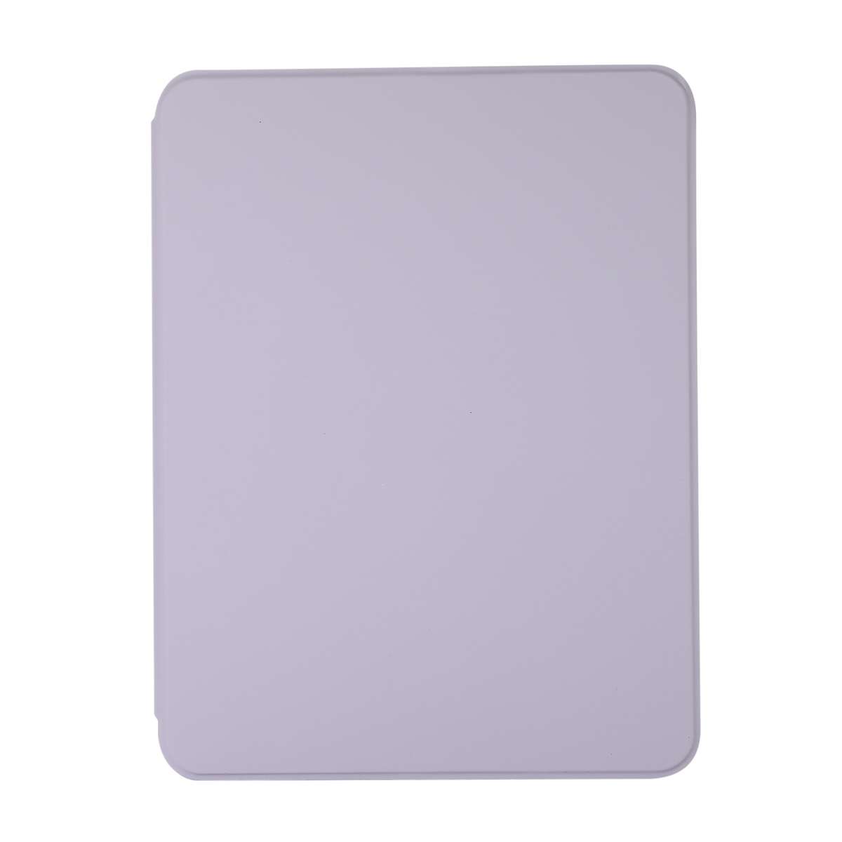 2 in 1 Acrylic Split Rotating Leather Tablet Case For iPad 10.2 2021 / 2020 / 2019(Lavender)