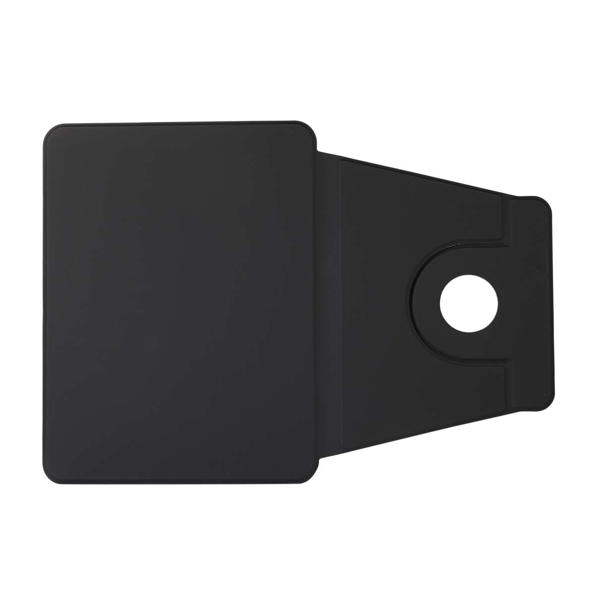 2 in 1 Acrylic Split Rotating Leather Tablet Case For iPad 10.2 2021 / 2020 / 2019(Black)