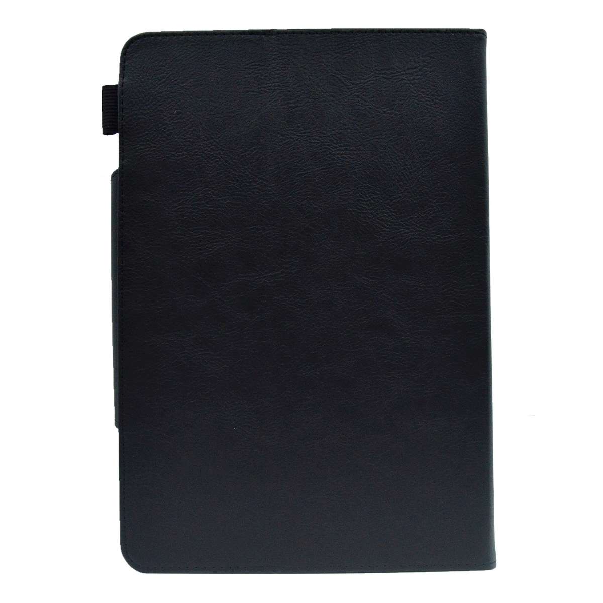 For 7 inch Suede Cross Texture Magnetic Clasp Leather Tablet Case(Black)