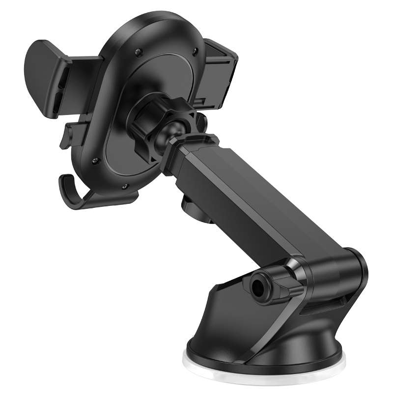 Borofone BH85 Car Center Console One-button Phone Bracket(Black)