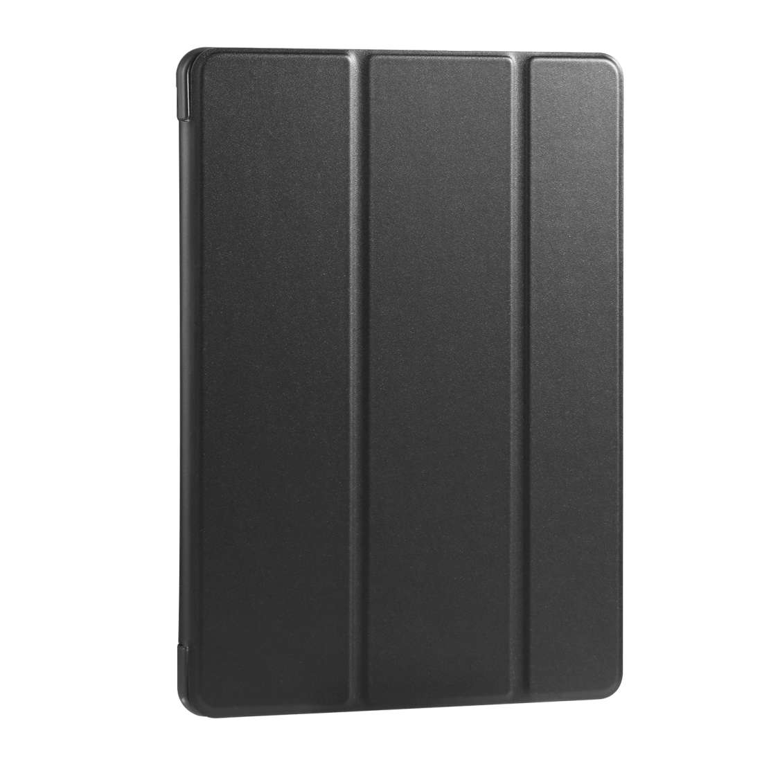 Huawei MediaPad T5 10 inch 3-folding Horizontal Flip PU Leather + Shockproof Honeycomb ... (Black)