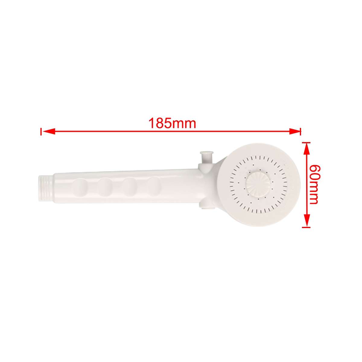 RV 1.5m Flexible Shower Pipe with Spray(White)