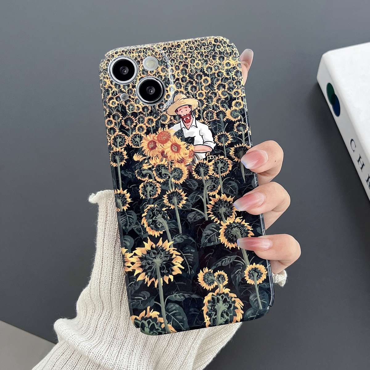 For iPhone XR Precise Hole Glossy PC Phone Case(Color Monster)