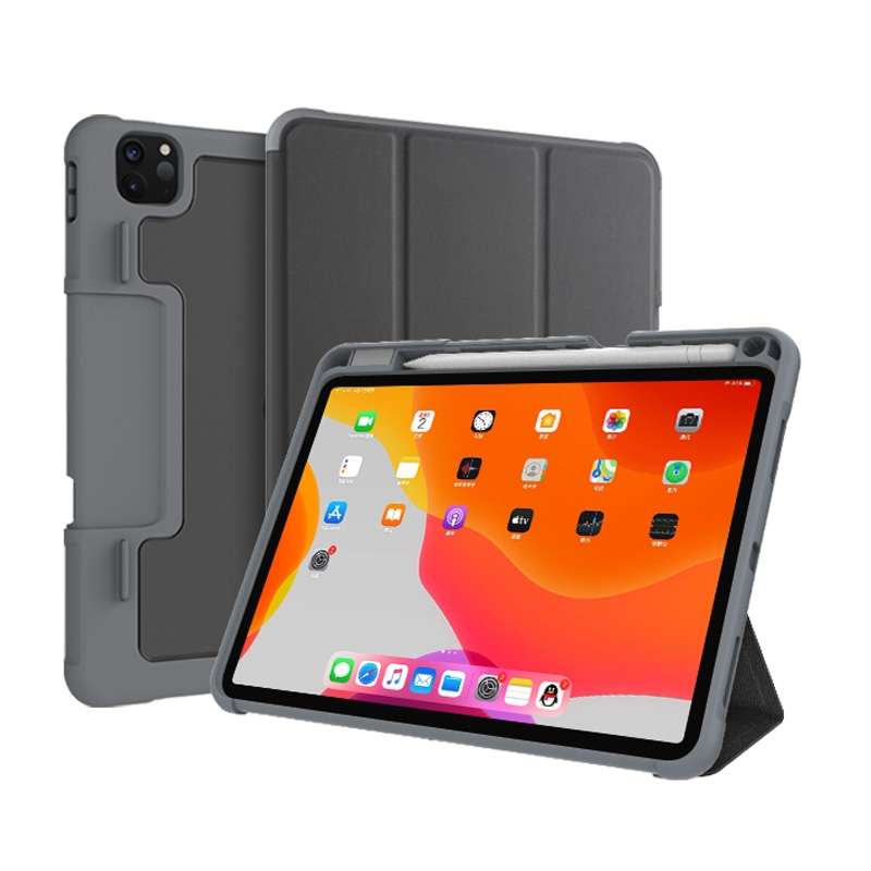 For iPad Pro 11 2022 / 2021 / 2020 Mutural Horizontal Flip Leather Tablet Case with Ho ... (Black)