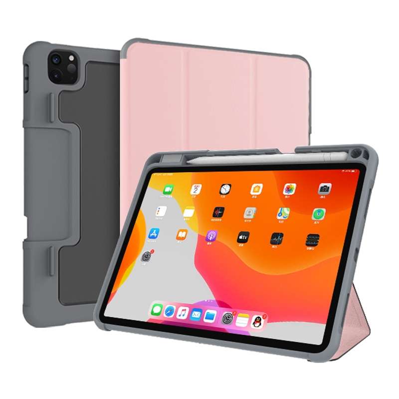 For iPad Pro 11 2022 / 2021 / 2020 Mutural Horizontal Flip Leather Tablet Case wit ... (Rose Gold)