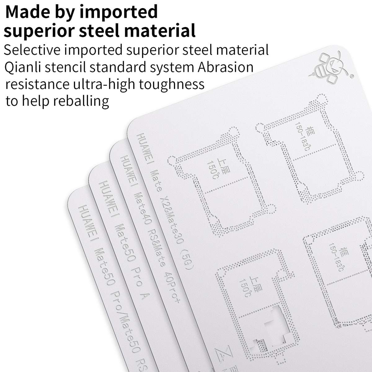 For Huawei Mate 50 Pro A Qianli Mega-idea Multi-functional Middle Frame Positioning BGA Reballing Pl