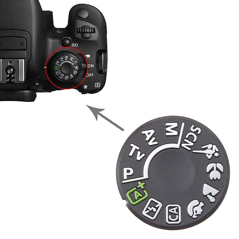 For Canon EOS 4D / EOS 70D OEM Mode Dial Iron Pad
