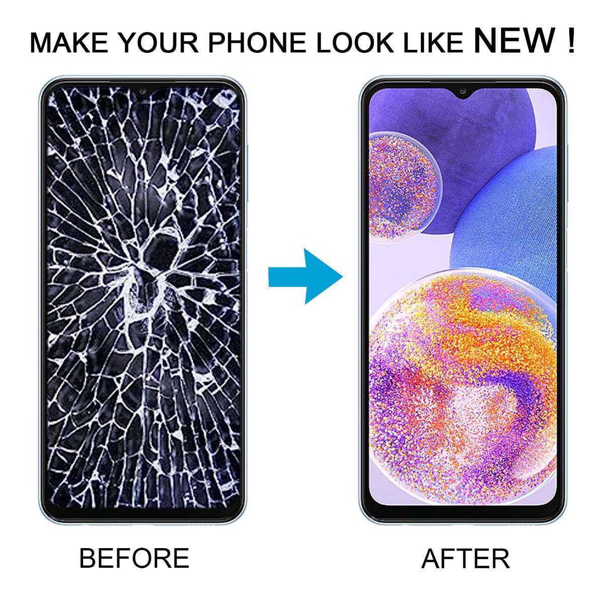 For Samsung Galaxy A23 4G SM-A235F Original LCD Screen With Digitizer Full Assembly