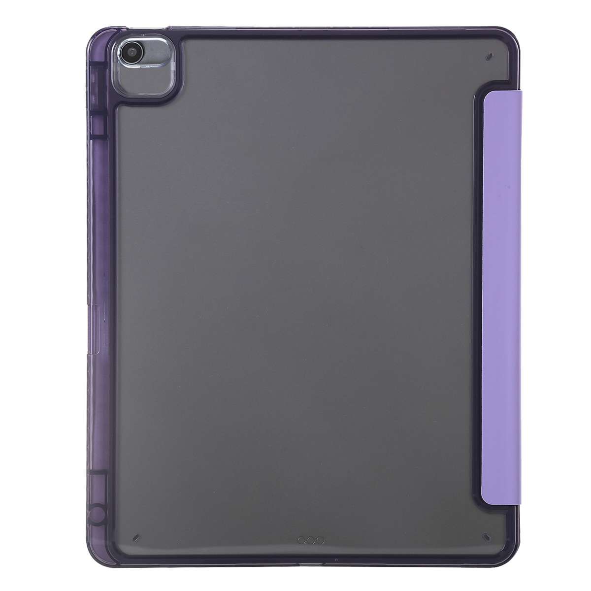 For iPad 10.2 2021 / 2020 / 10.5 Clear Acrylic Deformation Leather Tablet Case(Pink)