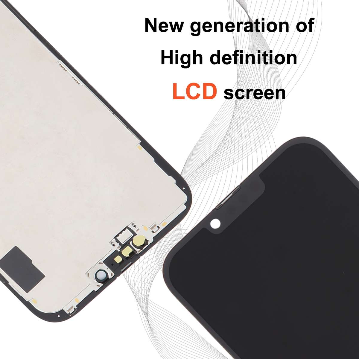 RJ inell LCD Screen For iPhone 14 Plus