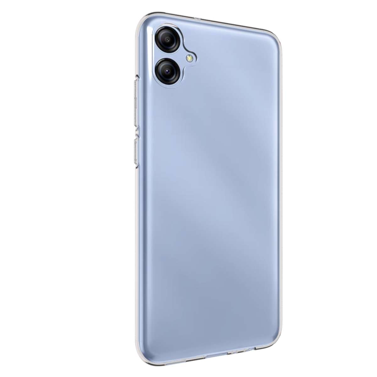 For Samsung Galaxy A04e 4G Waterproof Texture TPU Phone Case(Transparent)