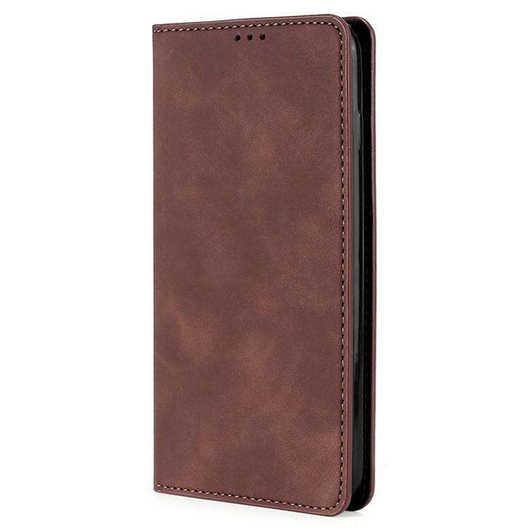 For Huawei nova 15 Ultra Skin Feel Magnetic Leather Phone Case(Dark Brown)