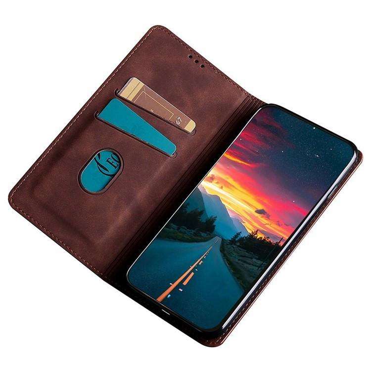 For Huawei nova 15 Ultra Skin Feel Magnetic Leather Phone Case(Dark Brown)