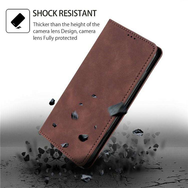 For Huawei nova 15 Ultra Skin Feel Magnetic Leather Phone Case(Dark Brown)