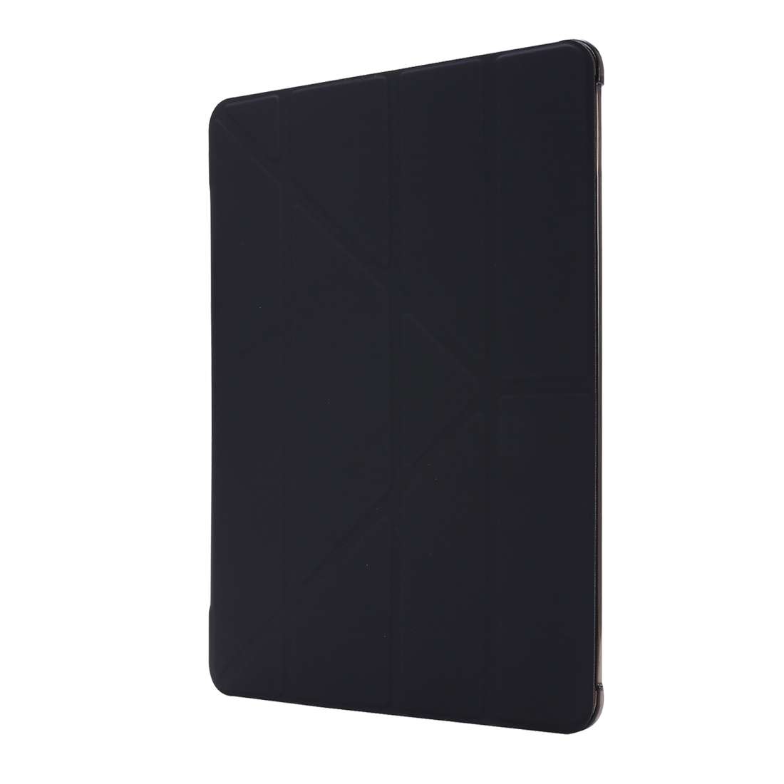 For iPad 10.2 2021 / 2020 / 2019 Airbag Deformation Horizontal Flip Leather Case with ... (Black)