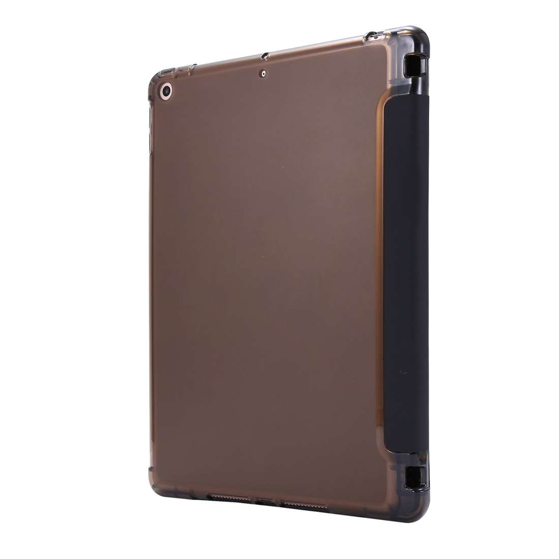 For iPad 10.2 2021 / 2020 / 2019 Airbag Deformation Horizontal Flip Leather Case with ... (Black)