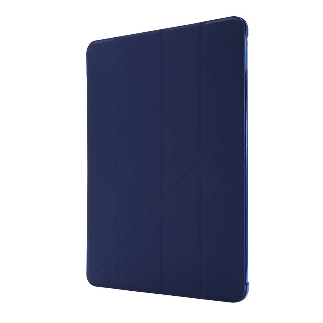 For iPad 10.2 2021 / 2020 / 2019 Airbag Deformation Horizontal Flip Leather Case w ... (Dark Blue)