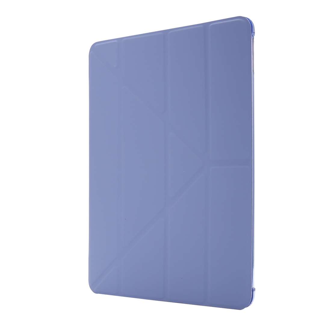 For iPad 10.2 2021 / 2020 / 2019 Airbag Deformation Horizontal Flip Leather Case with ... (Purple)