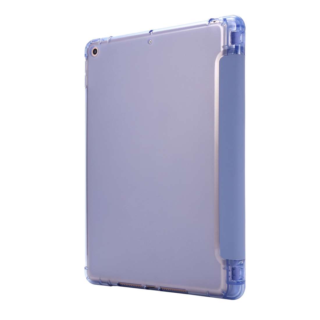 For iPad 10.2 2021 / 2020 / 2019 Airbag Deformation Horizontal Flip Leather Case with ... (Purple)