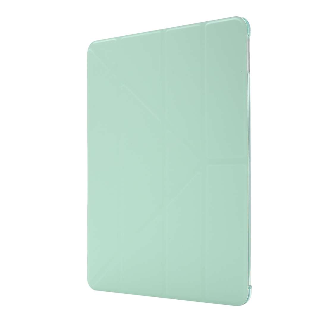 For iPad 10.2 2021 / 2020 / 2019 Airbag Deformation Horizontal Flip Leather Case ... (Mint Green)