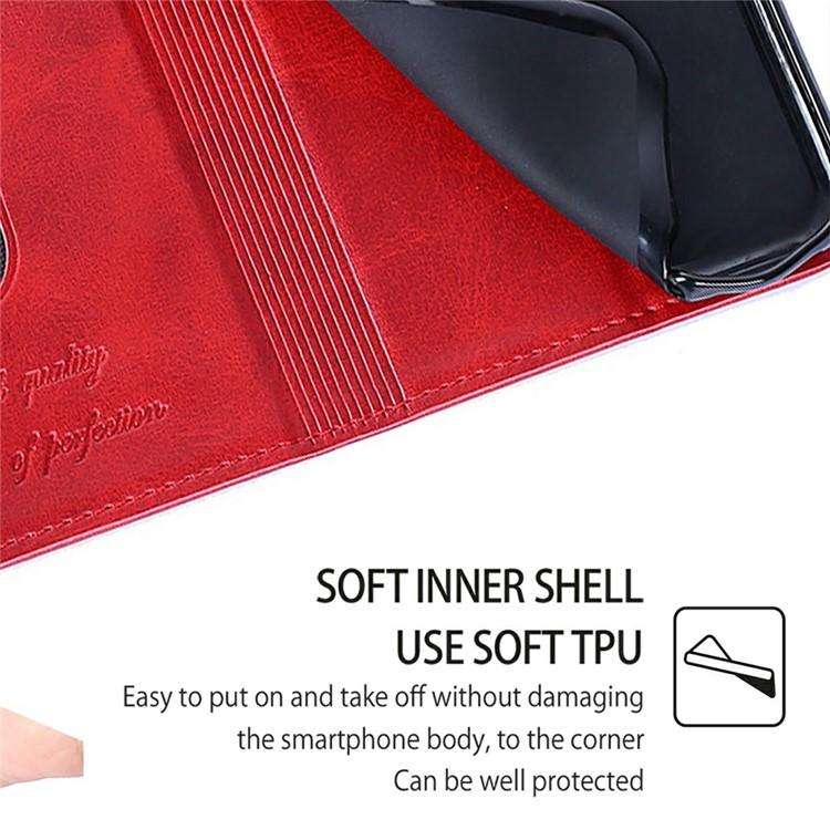 For Tecno Pova Slim 5G / Spark Slim 4G Cow Texture Magnetic Leather Phone Case(Red)