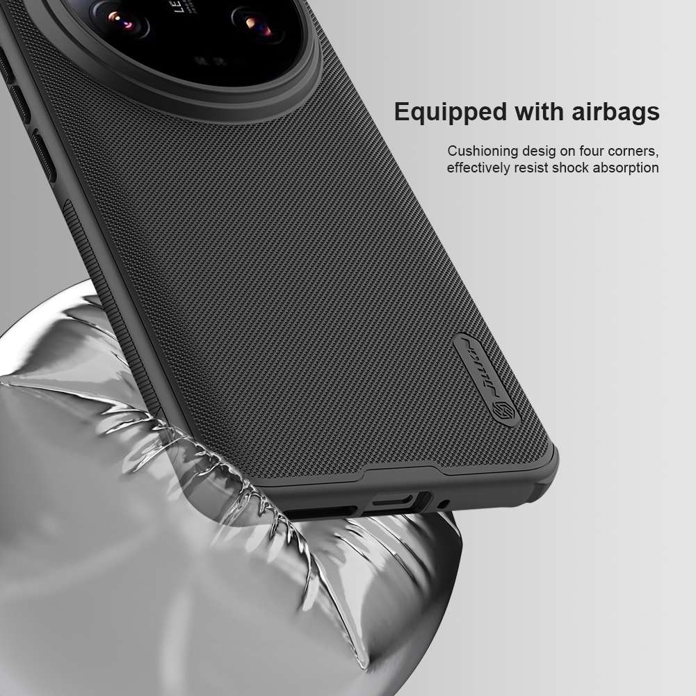 For Xiaomi 14 Ultra NILLKIN Frosted Shield Pro PC + TPU Phone Case(Black)